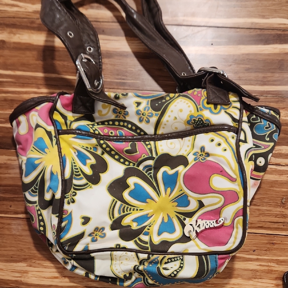 Colorful Floral Women's Bag